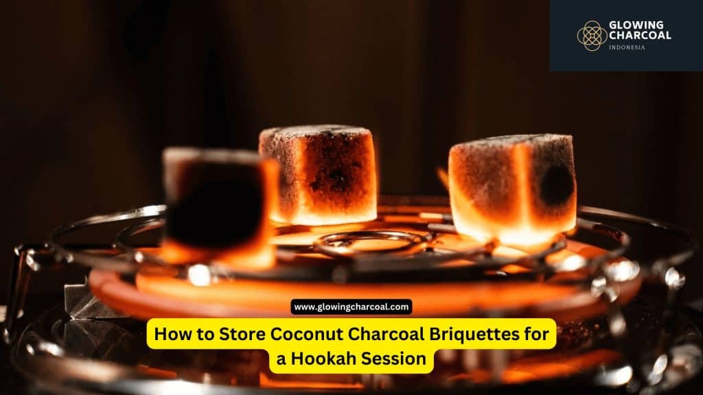 How to Store Coconut Charcoal Briquettes for a Hookah Session