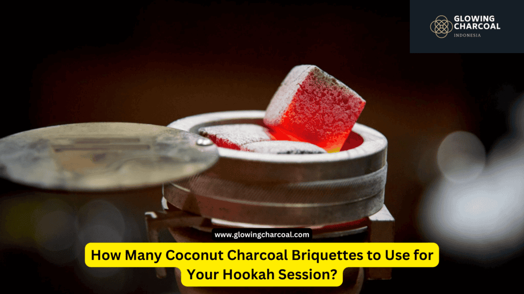 How Many Coconut Charcoal Briquettes to Use for Your Hookah Session