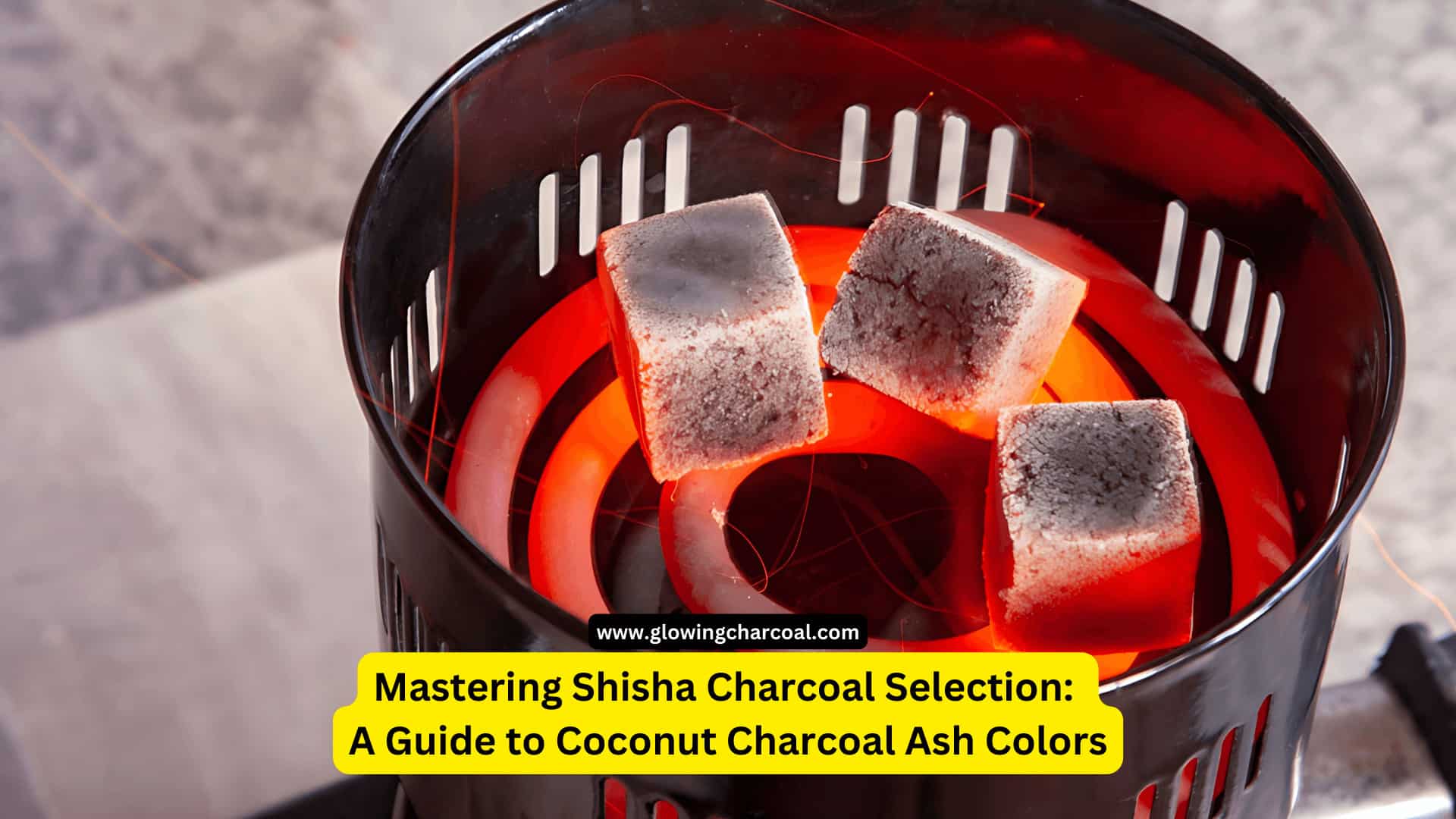 Mastering Shisha Charcoal Selection: A Guide to Coconut Charcoal Ash Colors