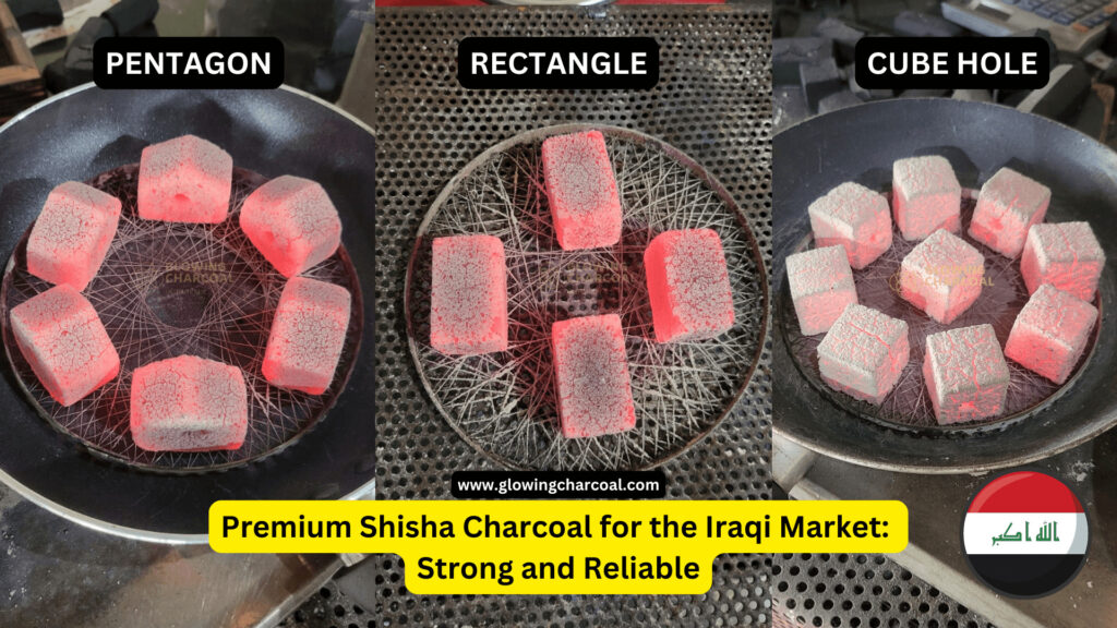 Premium Shisha Charcoal for the Iraqi Market: Strong and Reliable