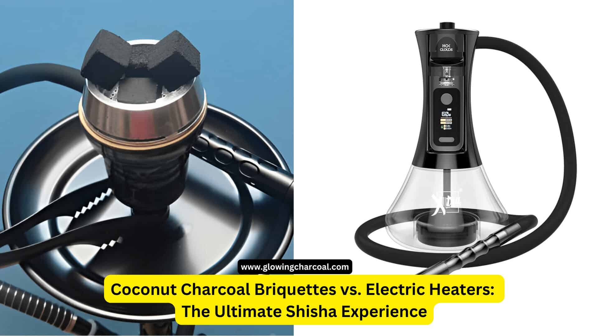 Coconut Charcoal Briquettes vs. Electric Heaters: The Ultimate Shisha Experience