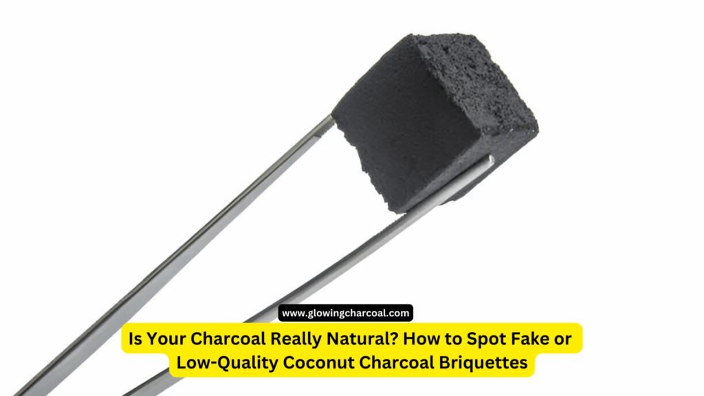 Is Your Charcoal Really Natural? How to Spot Fake or Low-Quality Coconut Charcoal Briquettes