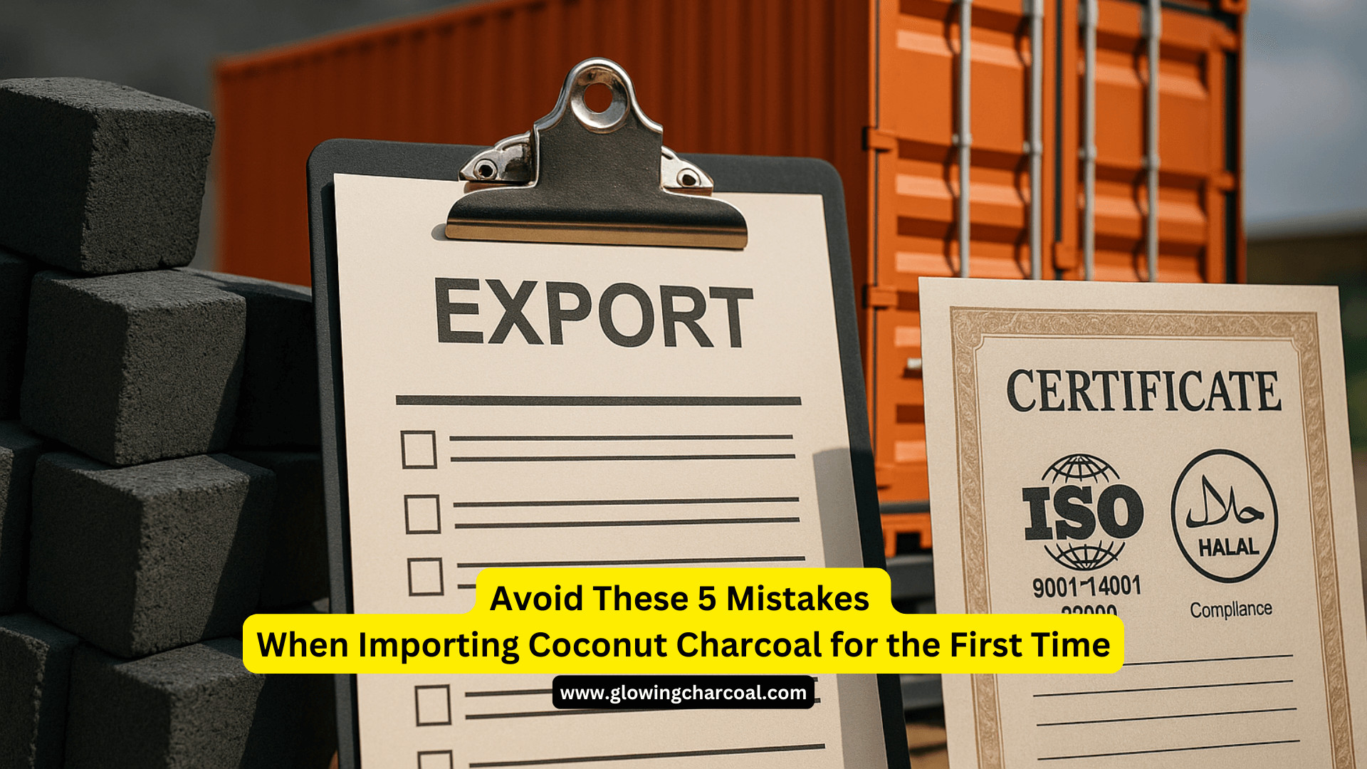 Avoid These 5 Mistakes When Importing Coconut Charcoal for the First Time