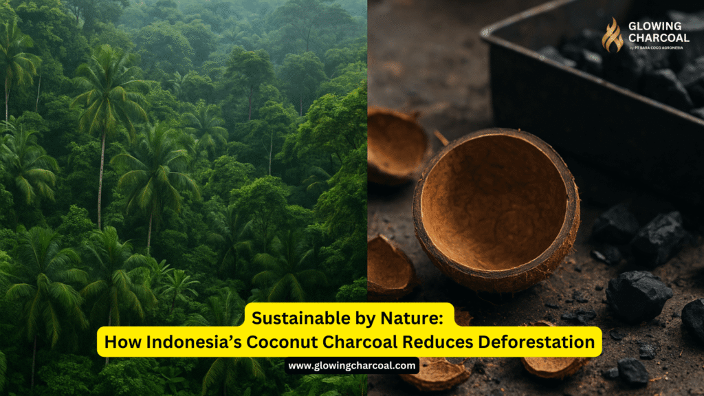 Sustainable by Nature: How Indonesia’s Coconut Charcoal Reduces Deforestation