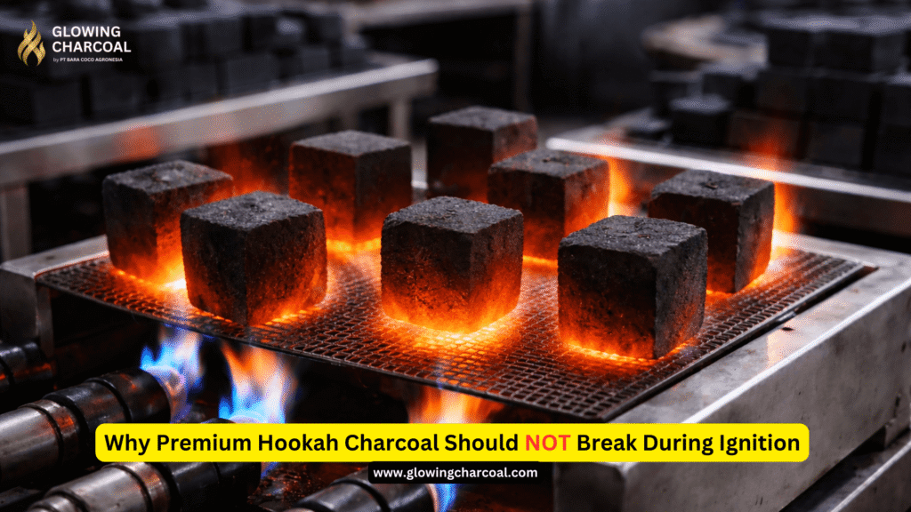 Why Premium Hookah Charcoal Should Not Break During Ignition