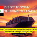 Direct Shipment of Shisha Charcoal from Indonesia to Port of Latakia — Lower Cost, Stronger Supply Chain