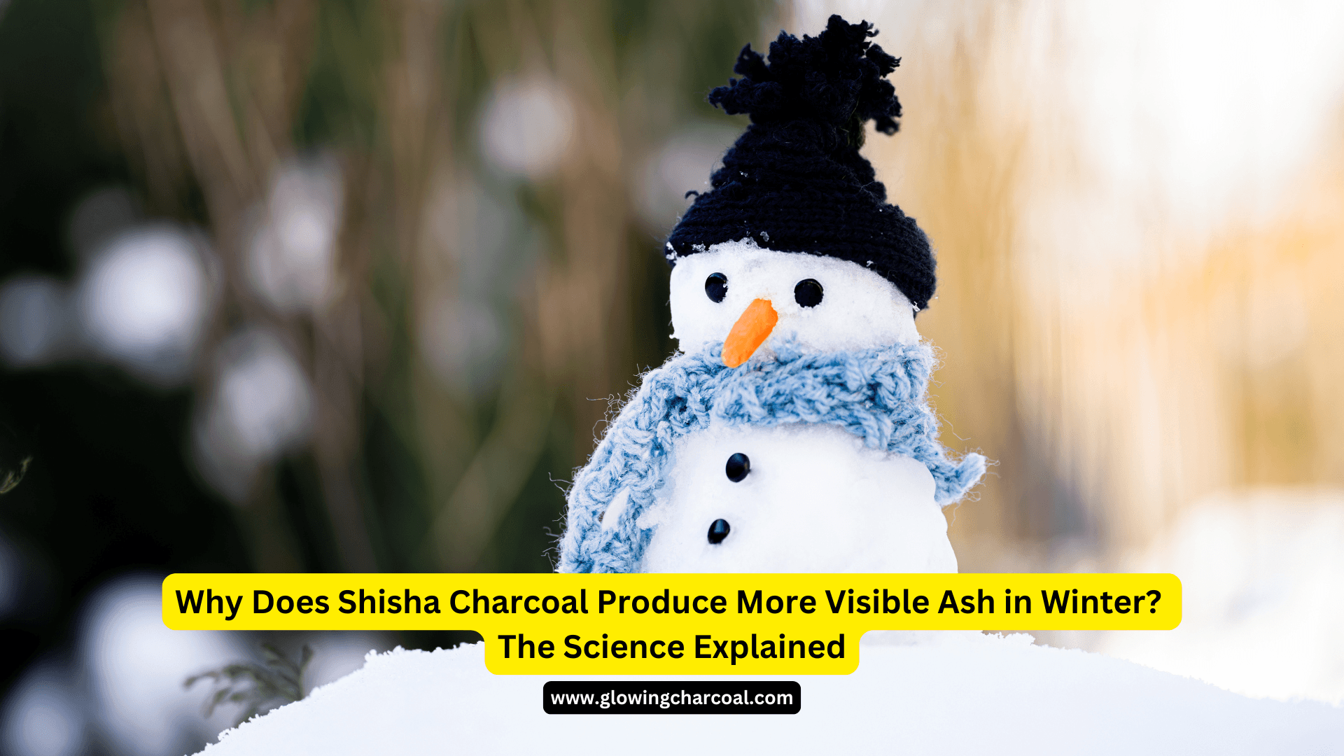Why Does Shisha Charcoal Produce More Visible Ash in Winter? The Science Explained